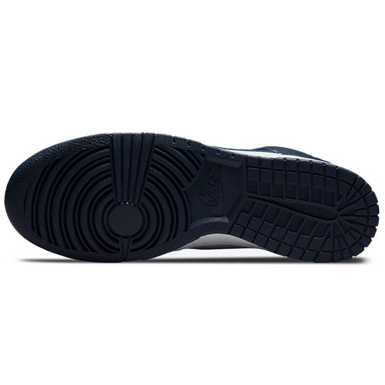Nike Dunk High Retro 'Midnight Navy' High Top Skateboard Shoes Unisex Midnight Blue DD1399-104