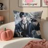 Fantasy Chinese Novel LLord of Mysteries Cushion Cover Pillowcase Short Plush Invisible zipper Room Sofa Cushion Cover