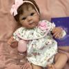18 cali Urocza Reborn Baby Girl Doll Bettie Realistyczna miękka w dotyku tkanina W całości z winylu lalka symulacyjna 3D Malowana skóra widoczna żyła Noworodkowa lalka zabawka