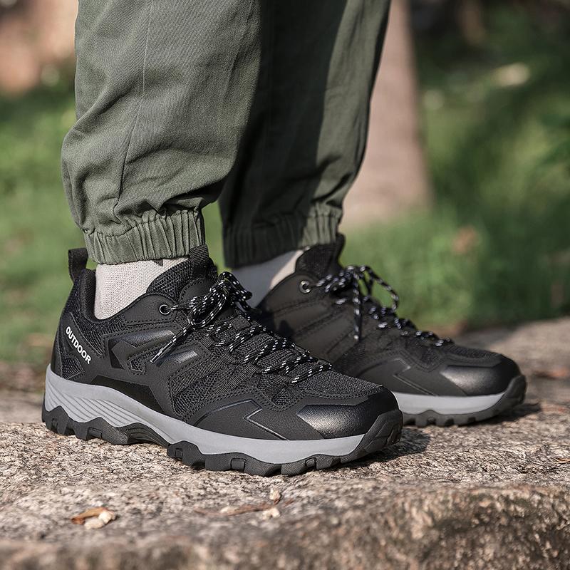 Couples Outdoor Sneakers Trekking Camping Sports Shoes Breathable Mesh Climbing Shoes Fashion Anti-slip Hiking Shoes