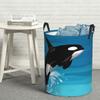 Laundry Collector Orca Foldable Laundry Basket Home Organizer Children Washing Basket Home Organizer