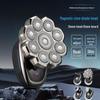 High-Power Waterproof Electric Shaver for Men's Bald Head