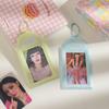 3inch Fish Cake Card Holder Kpop Pocards Protector Pendant Fashion Mini Po Album Idol Po Sleeves Keyring