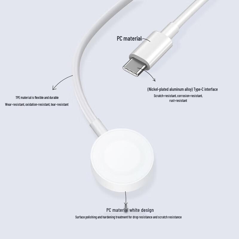 ESCASE Type-C Wireless Magnetic Charger for Apple Watch