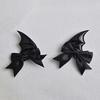 2 Pcs Y2K Bat Wings Hair Clips Bow Devil Horn Hair Clips Fashion Bat Duckbill Clips  Cosplay