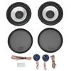 Universal Car Dome Tweeter Speaker 180W High Efficiency Loud Clear Sound Built In Crossover