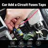 Compact Fuses Tap Connector Set For 12V 24V Systems High Quality Materials Ensure Stable Power Supply In Cars Bikes