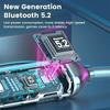 Xiaomi Wireless Earphones Bluetooth 5.3 Neckband Headphones Gaming LED Display HIFI Headset Sports TWS Earbuds With Mic TF Card