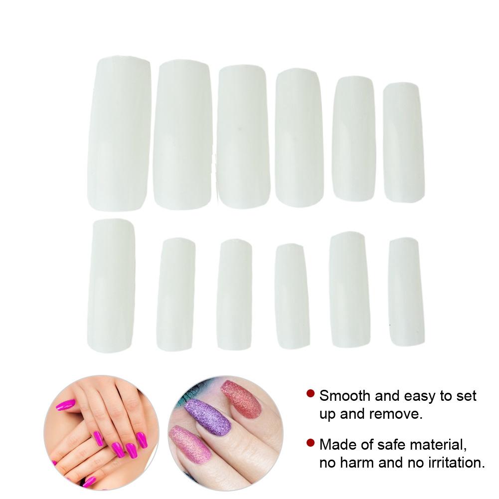 500pcs False Nail Tips Full Coverage Super Thin   Nail   Decoration