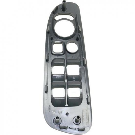 For 2002-2010 Dodge Ram 1500 2500 3500 Door Window Switch Bezel Panel Cover Gray