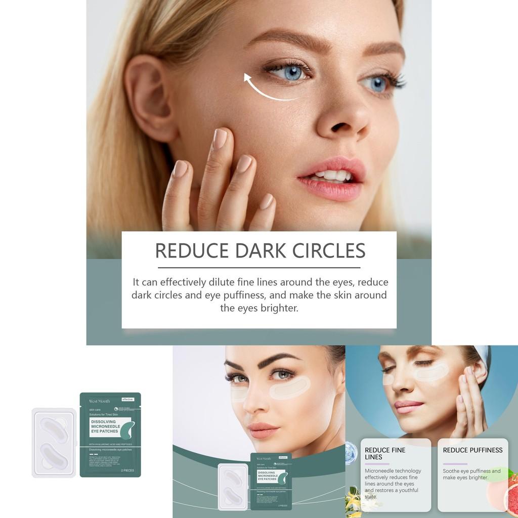 West Month Transparent Hyaluronic Acid Eye Masks For Brightening And Hydrating Skin