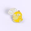 Yellow Creative Animal Duck Brooch With Colorful Enamel And Letter Theme For Trendy Outfits