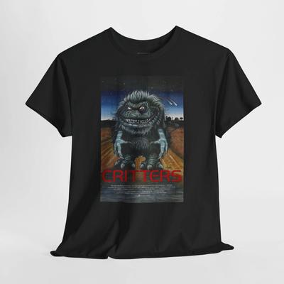Critters 1986 Poster Film Retrò Horror Maglietta Grafica Unisex