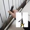 FANAHOKO Cable Routing Hook, Extendable Magnetic Pickup Tool with S-Hook, Replaceable Tip, Maximum Length: 2.7m, Minimum Length: 36cm