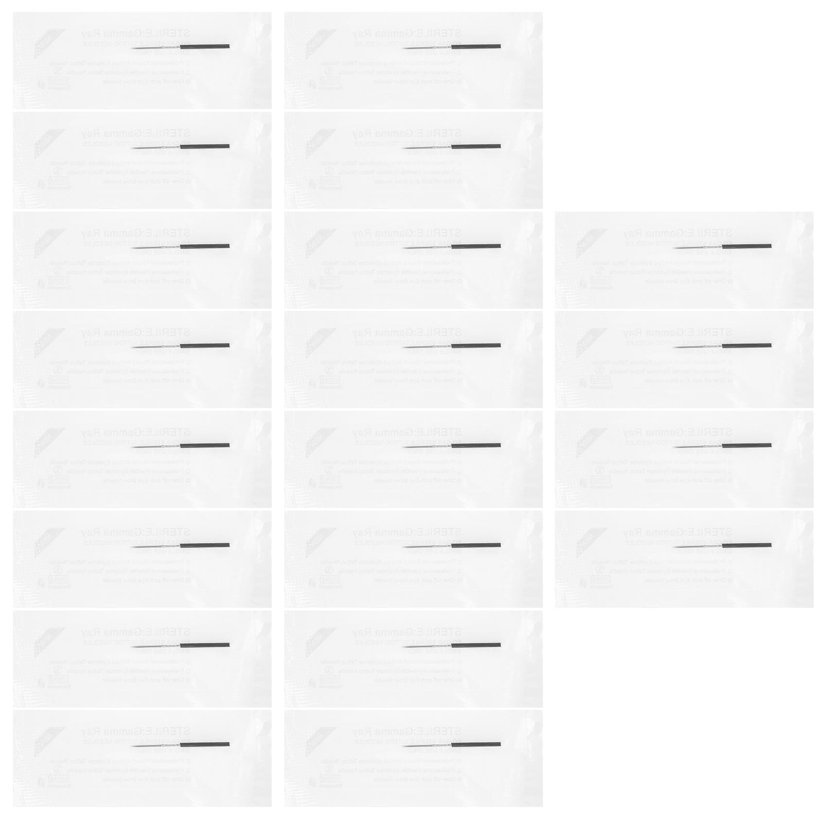 

Одноразовые иглы для микроблейдинга, ручные иглы для татуажа бровей в технике «пудровое напыление» для перманентного макияжа 3R RS needle