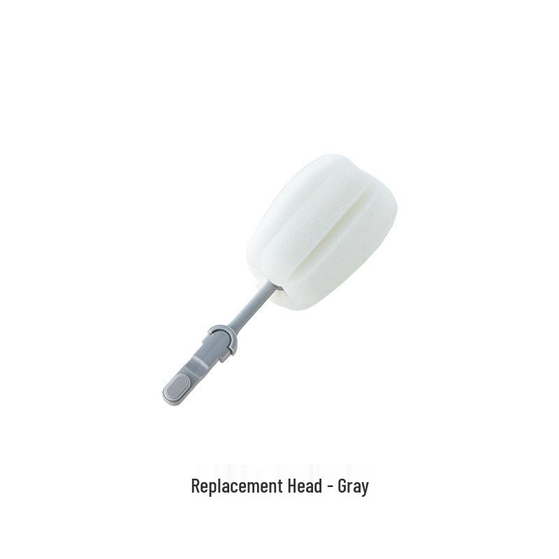 Detachable Colorful Sponge Cup & Bottle Cleaning Brush Single Pack