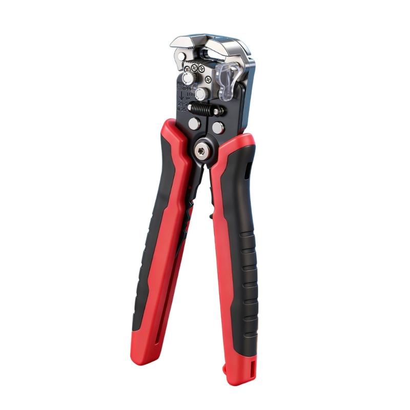 MultiFunction Wire Stripping Tool For Electricians Handymen Wire Stripper Precise Cutting And Safe Locking Mechanism 1