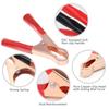 2Pcs 30A/50A Red + Black 70mm/80mm Crocodile Car Caravan Van Battery Test Lead Clips Best Promotion Alligator Clips