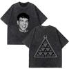 2026 Summer Hot Sale QUEVEDO EL BAIFO Album 2026 Tour Graphics Vintage Washed T Shirt Men Women Hip-hop T-shirt Cotton Gothic Round T-shirt