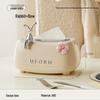 Cute Rabbit Round Tissue Box