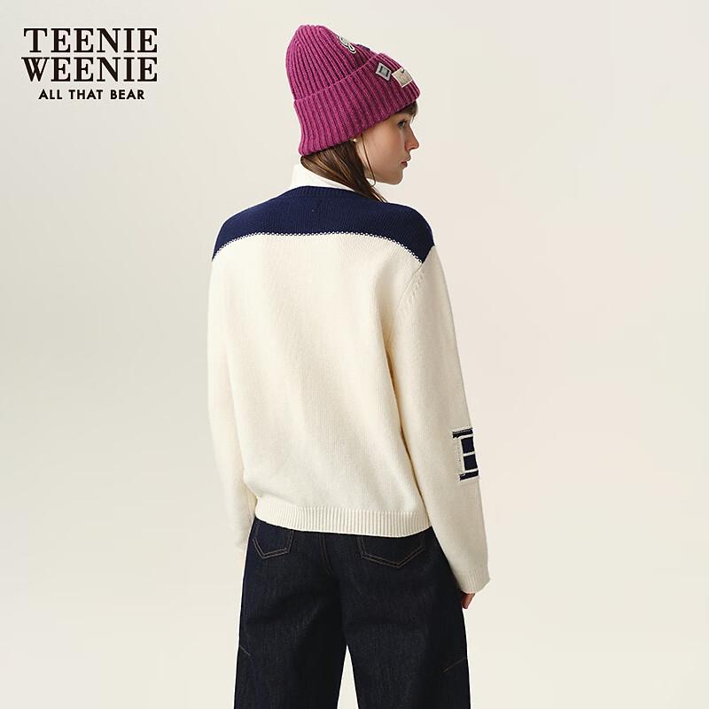 Teenie Weenie Women's Embroidered Knit Cardigan