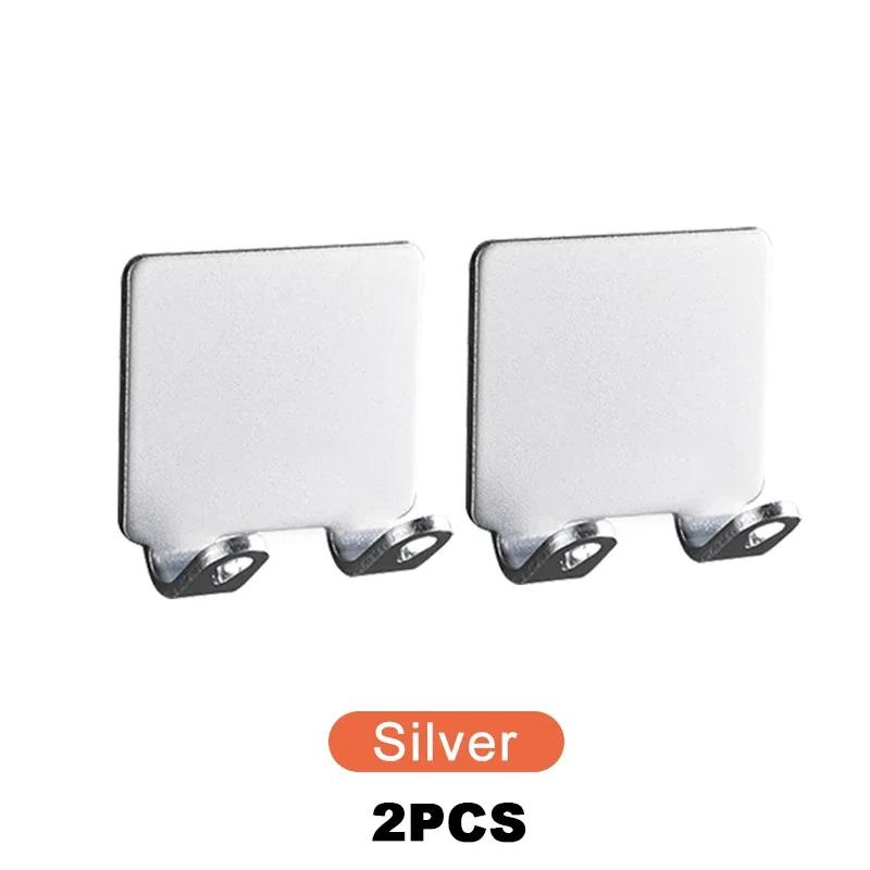 Bathroom Space Aluminum Razor Holder Storage Hook Wall Men Shaving Shaver Shelf Punch Free Razor Rack Accessories Organization