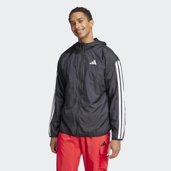 adidas Essential 3s Windbreaker Regular Fit Black