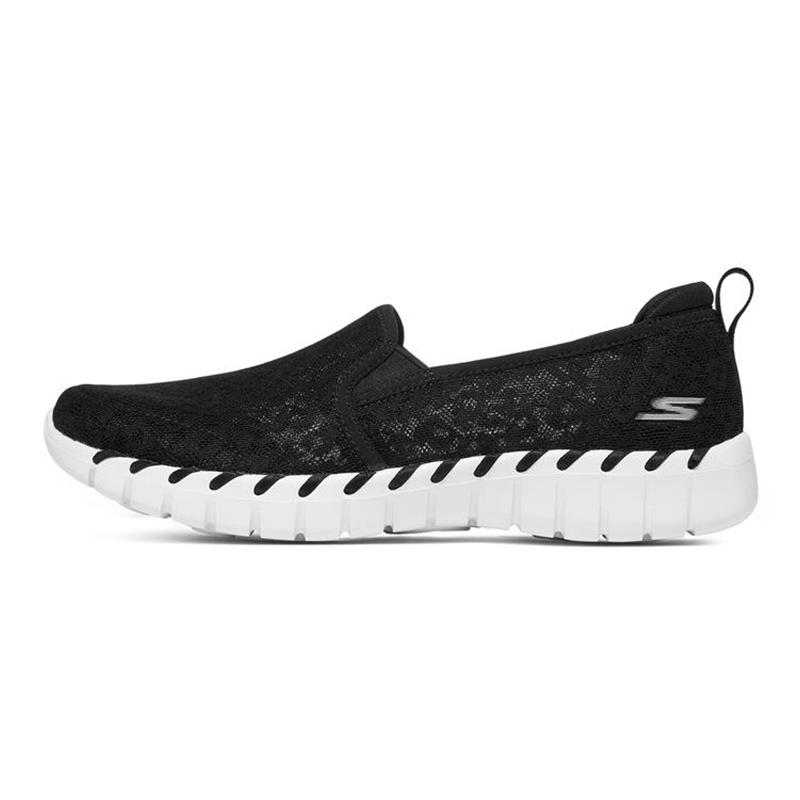 

Skechers Go Walk Smart 2 Mesh Woven Classic Shock-absorbing anti-slip and wear-resistant low-top lifestyle casual shoes women s black and white 36