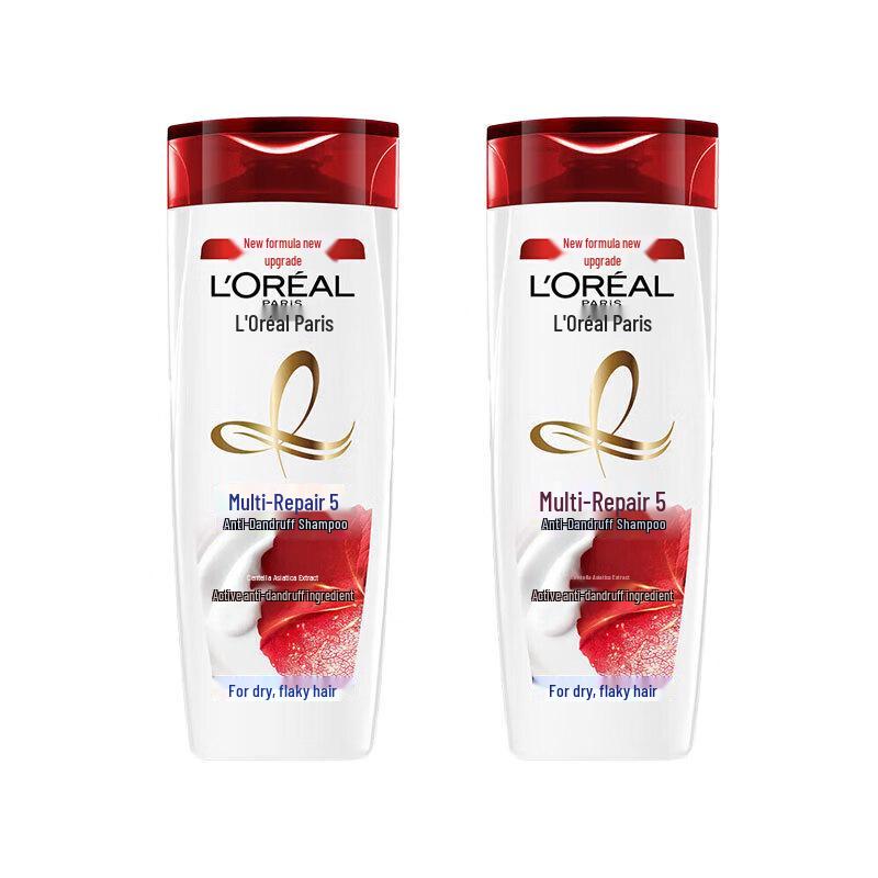 L'Oreal Multi-Effect Repair Anti-Dandruff Shampoo (2 X 400ml)
