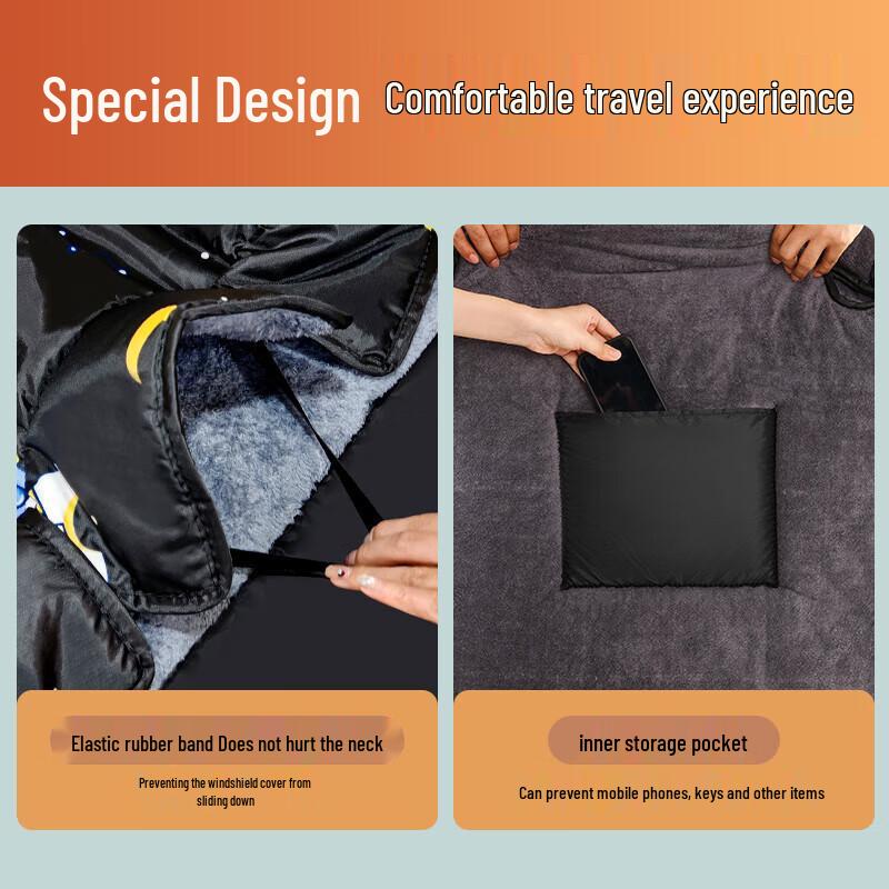 Winddichte Beindecke für Elektroroller