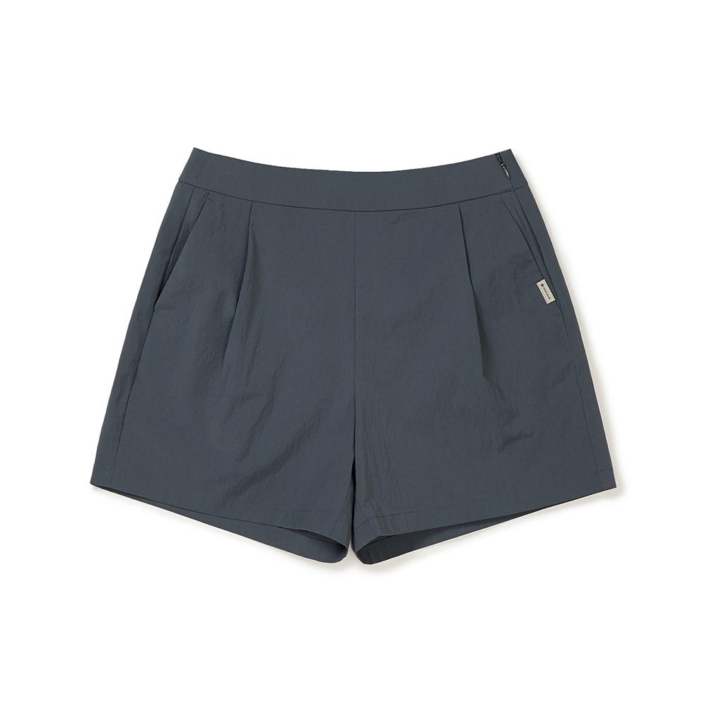 [Snowpeak] Root Women s Pintuck Shorts Teal Blue (S23MWRHP67) XS(65)