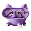 Small Space Saving Container Cartoon Pig Glasses Holder, 3D Printed Phone Stand Desktop Organizer, Bedside Table Accessory Stable Decorative Ornament