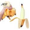 Fruit Stress Ball Simulation Peeled Banana Squeeze Toy Soft Stretchy Shape Reliever Fidget Portable Simulated Sensory Pinch Travel