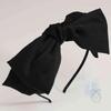 Satin King Ribbon Hairband Black Women's Hairband Hair Headband Pretty Headband