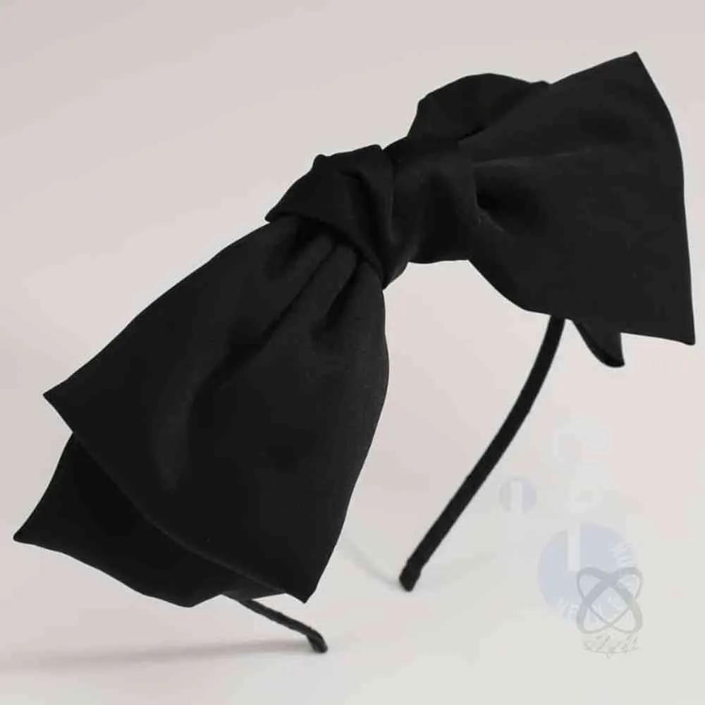 Satin King Ribbon Hairband Black Women s Hairband Hair Headband Pretty Headband