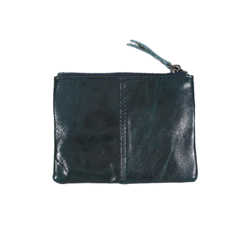 Mini Leather Coin Purse Retro Creative Multifunctional Credit Card Holder Short Wallet for Women Men