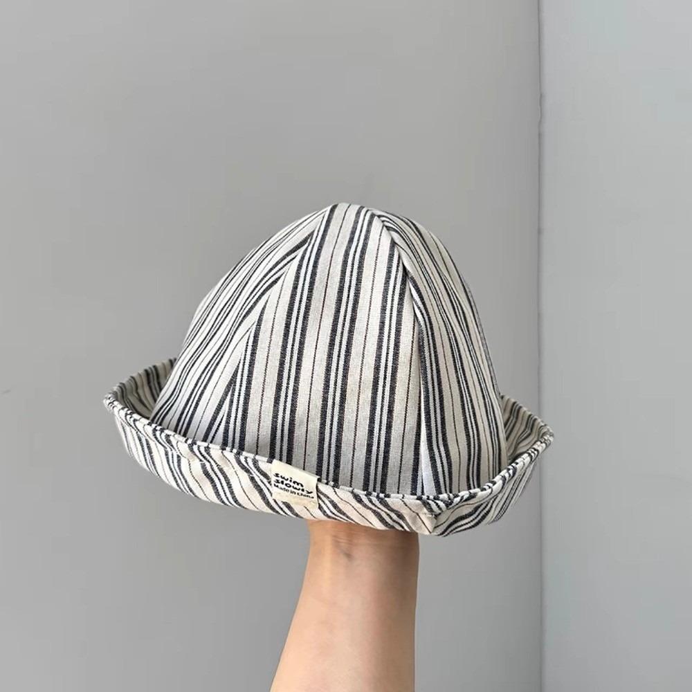 

Soft Cotton Baby Bucket Hat Summer Sunshade Basin Cap Outdoor Fisherman Hat For Boys Girls