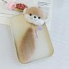 Plush Raccoon Plush Pendant With Keyring Stuffed Doll Charm Cartoon Pendant  Backpack Decoration