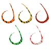 1 Set Soft Spare Swing Tail Colored Silicone High elastic Silk Skirt Soft Tairaba SpareTie Inchiu Jig Lure fishing Accessories