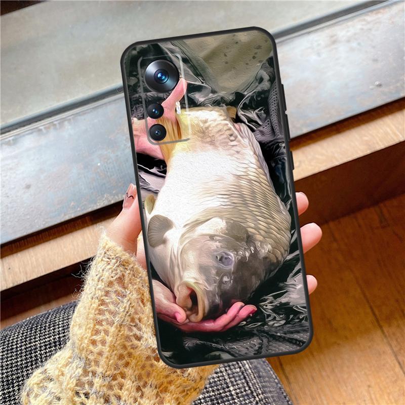 Carp Fishing Fish Cover For Xiaomi 17 Pro Max 15 14 Ultra 13T 14T 15T Pro POCO X7 X3 X5 X6 Pro F5 F6 F7 Case