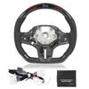 Carbon Fiber LED Display Shift Lights Steering Wheel Replacement for M5 F90 2018‑2022