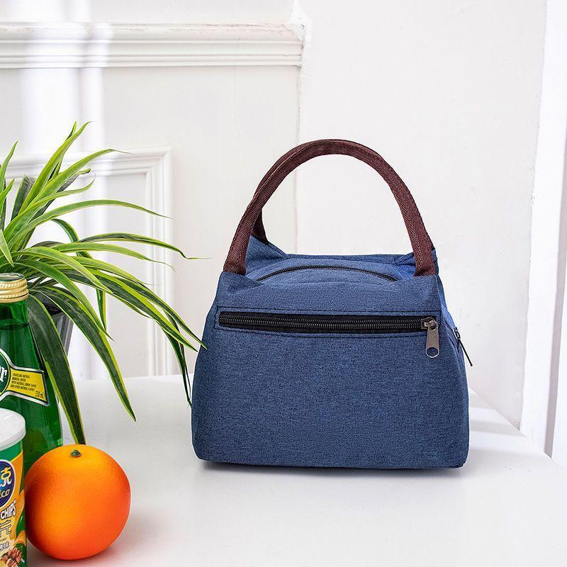 Polyester Lunch Bag With Insulated Design For School And Work Use