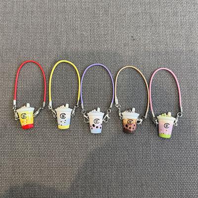 1ks domeček pro panenky Mini simulace hrnečku s mléčným čajem pro panenky Ropa Příslušenství pro panenky Miniaturní přívěsek na scénu