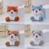 Adorable Plush Mini Kitten Doll Soft And Fluffy Stuffed Toy For Home Decoration