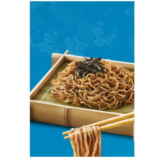 Nongshim Korean Buckwheat Soba Noodles with Dipping Sauce – 5 Servings (635g)