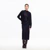 VEROMODA V-Neck Wool Blend Rhinestone Cardigan