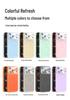 Dual-color Silicone Magnetic Case for iPhone 17 Pro Max with Lens Film & AI Button - Full Coverage for Apple 16