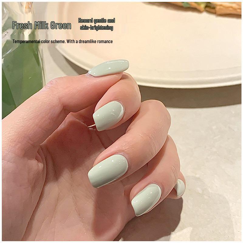 Mint Green Nail Gel - Whitening & Versatile, Salon Exclusive 2026 Trend мятный зеленый