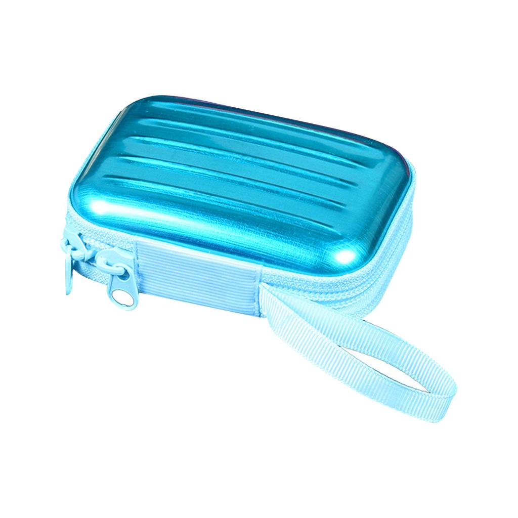 Scatola di latta disegnata, Portaoggetti per cuffie, Portaoggetti per occhiali, Porta carte