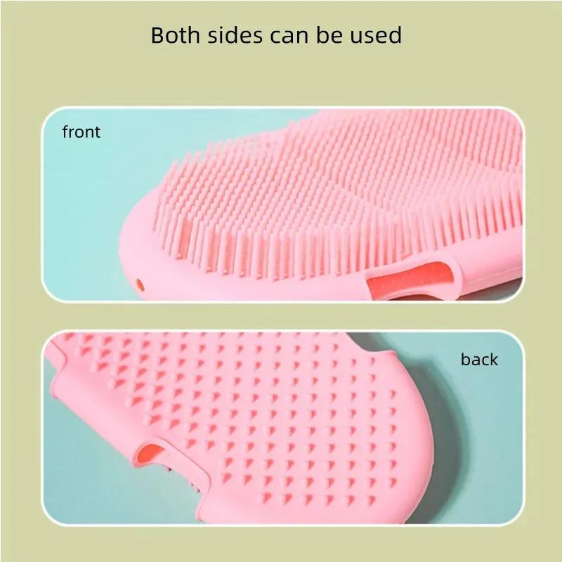 Bathroom Pet Dog Cat Puppy Bathing Brush Soft Silicone Massager Gloves Shower Gel Clean Tools Comb Cleaning Grooming Supplies